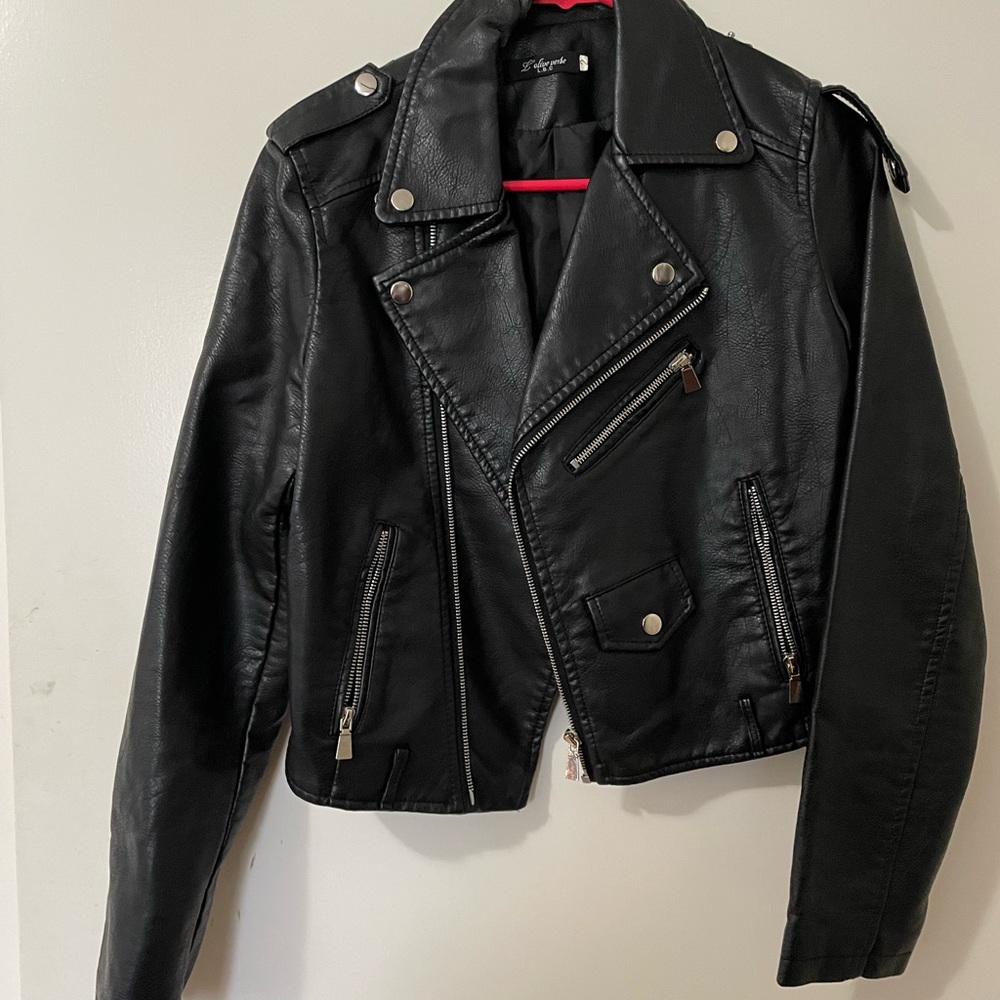 Leather jacket